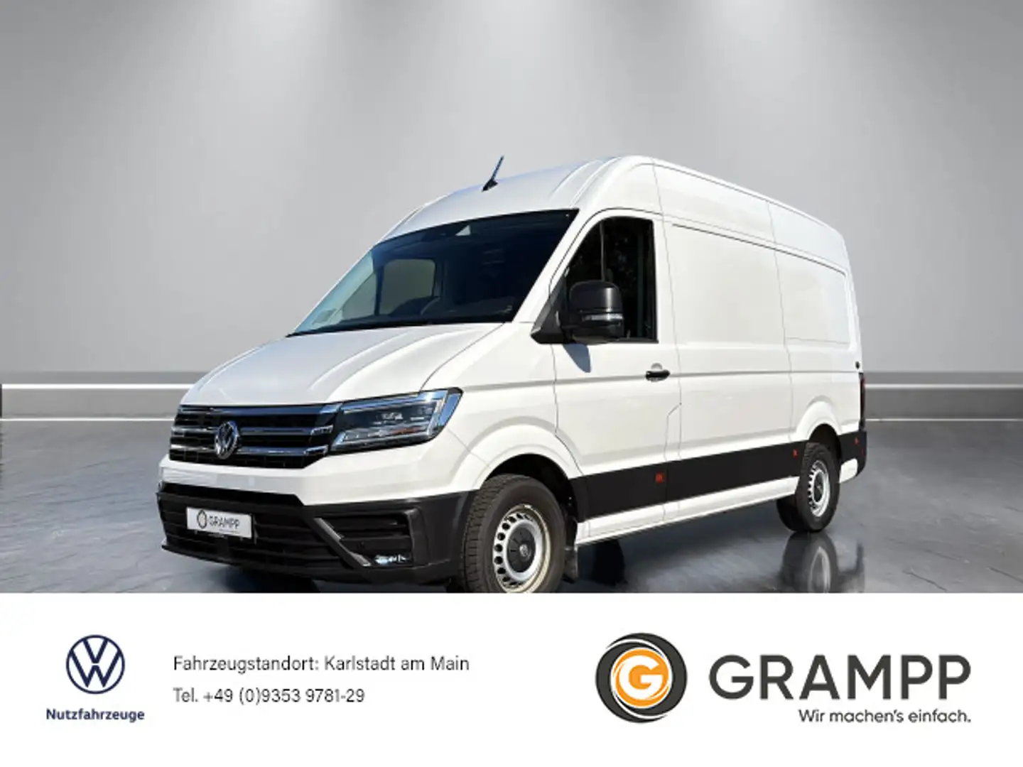 Volkswagen Crafter 35 Kasten HD 2.0TDI DSG 4Motion +AHK+KAM Weiß - 1