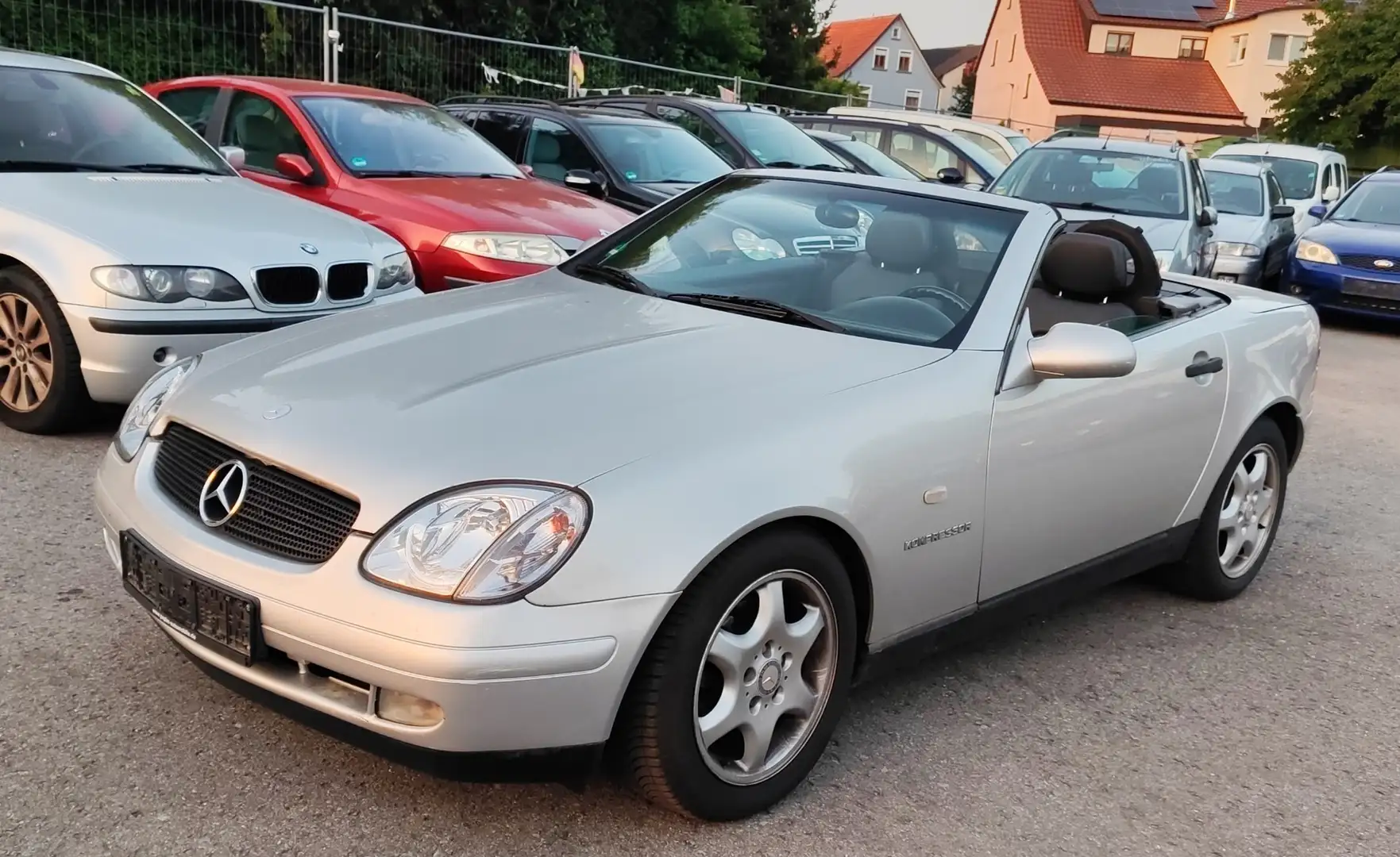 Mercedes-Benz SLK 230 Kompressor R170 230 Automatik,Klima, leder Silber - 1