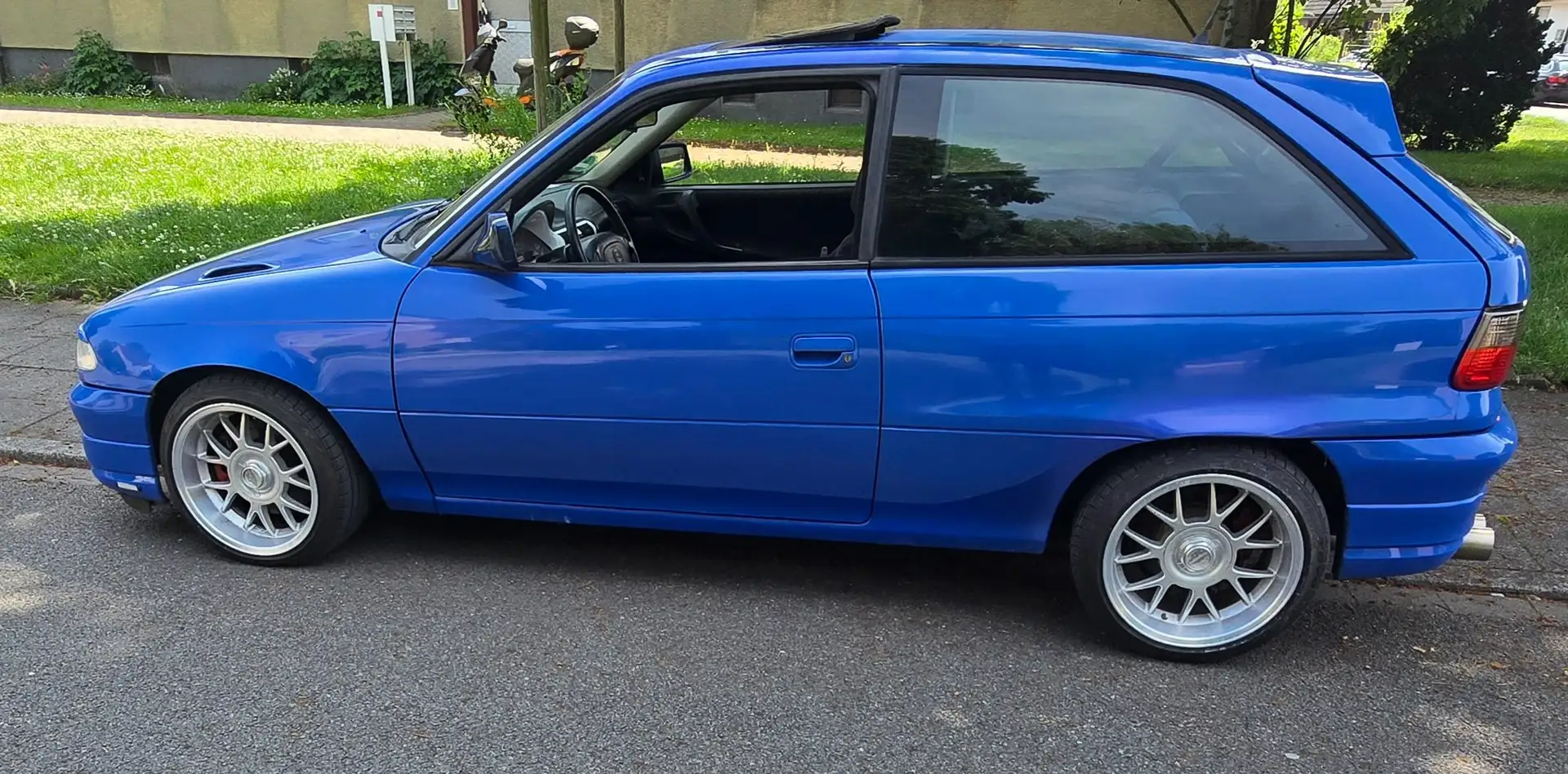 Opel Astra Astra GSI V6 MV6 D3,Vieles Neu,Wertgutachten Blauw - 2