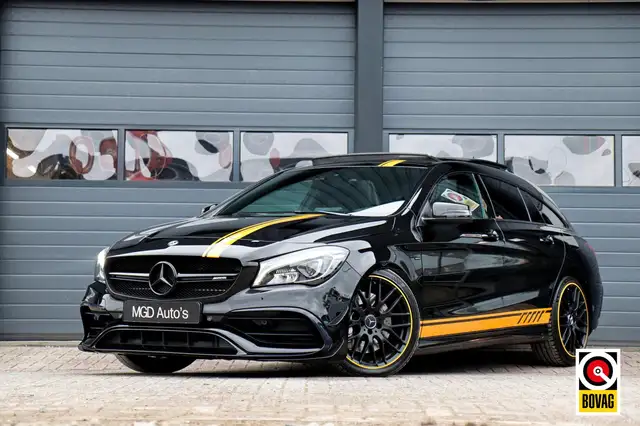 Mercedes-Benz CLA 45 AMG Shooting Brake 4MATIC Yellow Night Edition /PANODA