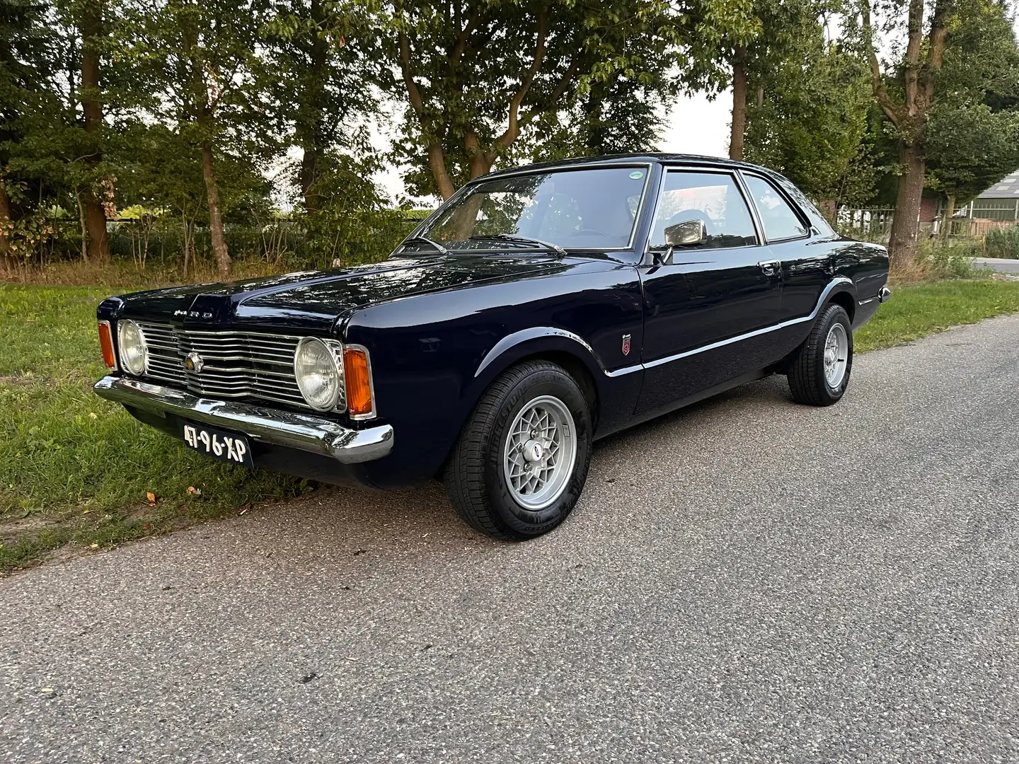 Ford Taunus 2.3 V6 2-deurs origineel NL Blauw - 1