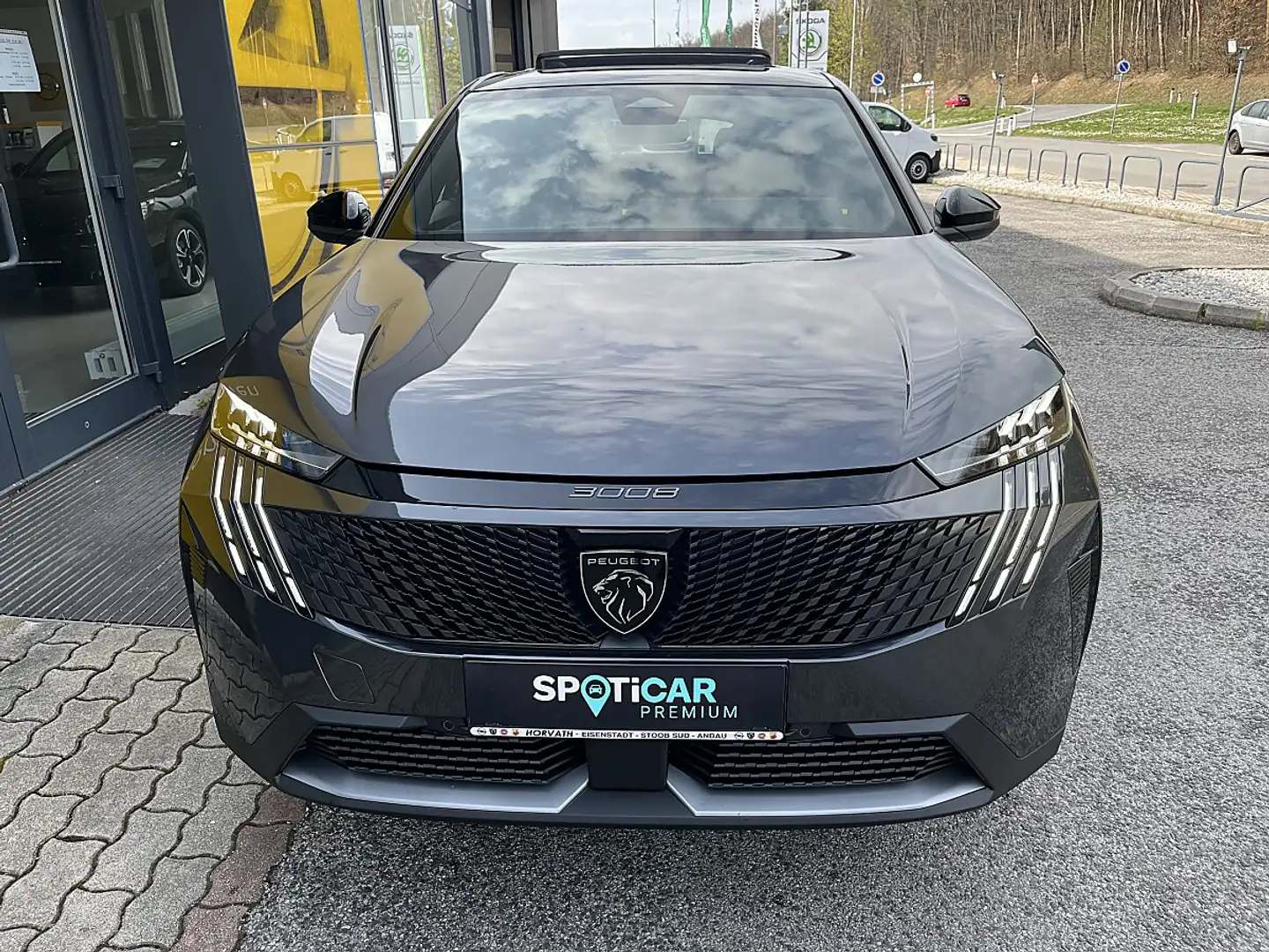 Peugeot 3008 Hybrid 145 e-DCS6 GT!MATRIXLED,PANO,KAMERA,NAVI... Grau - 2