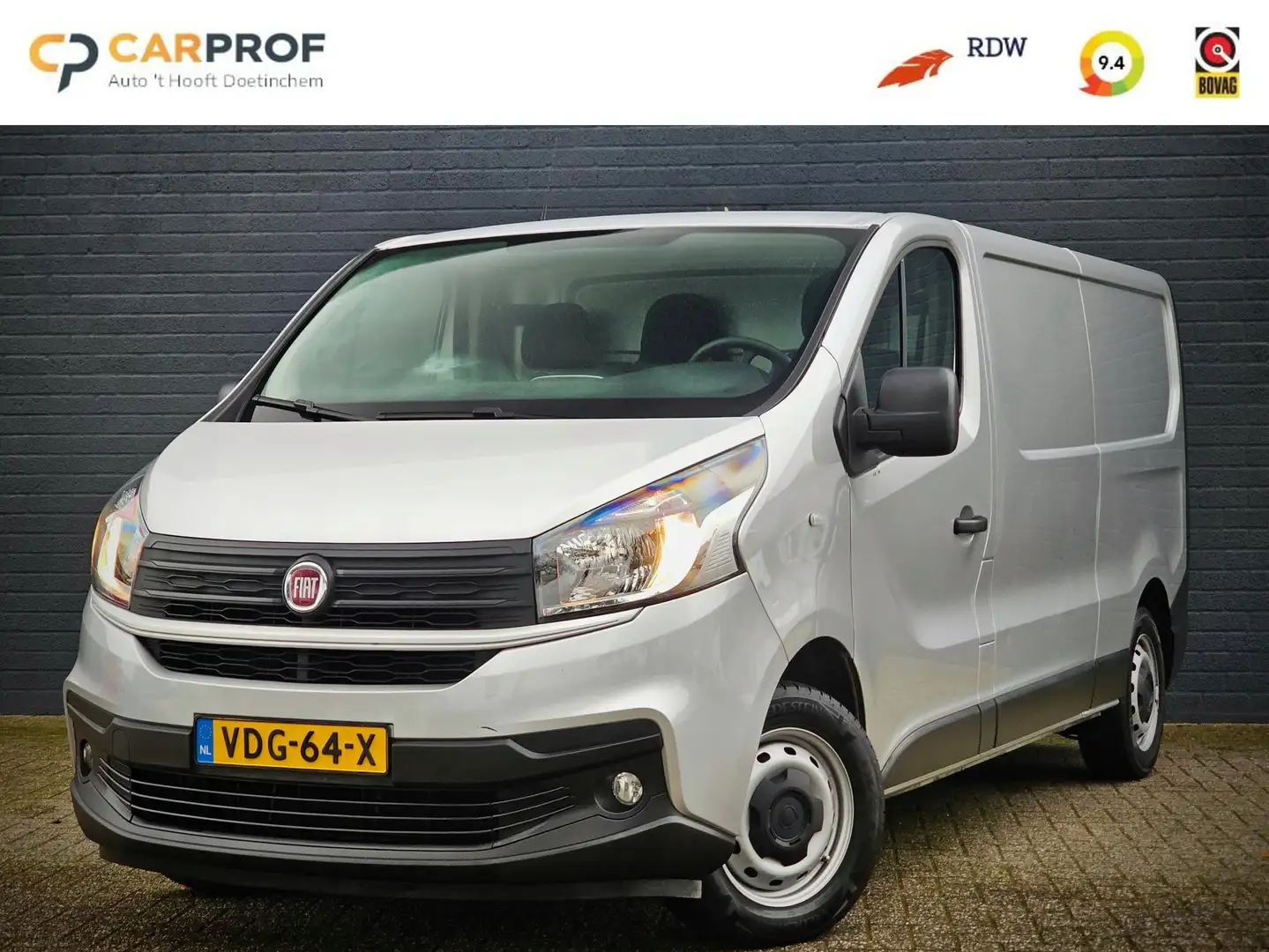 Fiat Talento 1.6 MJ EcoJet L2H1 SX / AIRCO / NAVI Grijs - 1