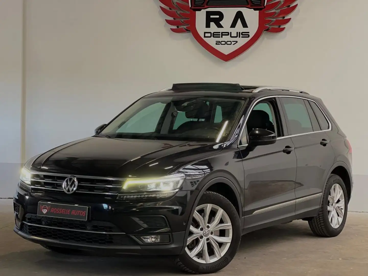 Volkswagen Tiguan 2.0 TDI 190CH 4MOTION DSG7 Noir - 2