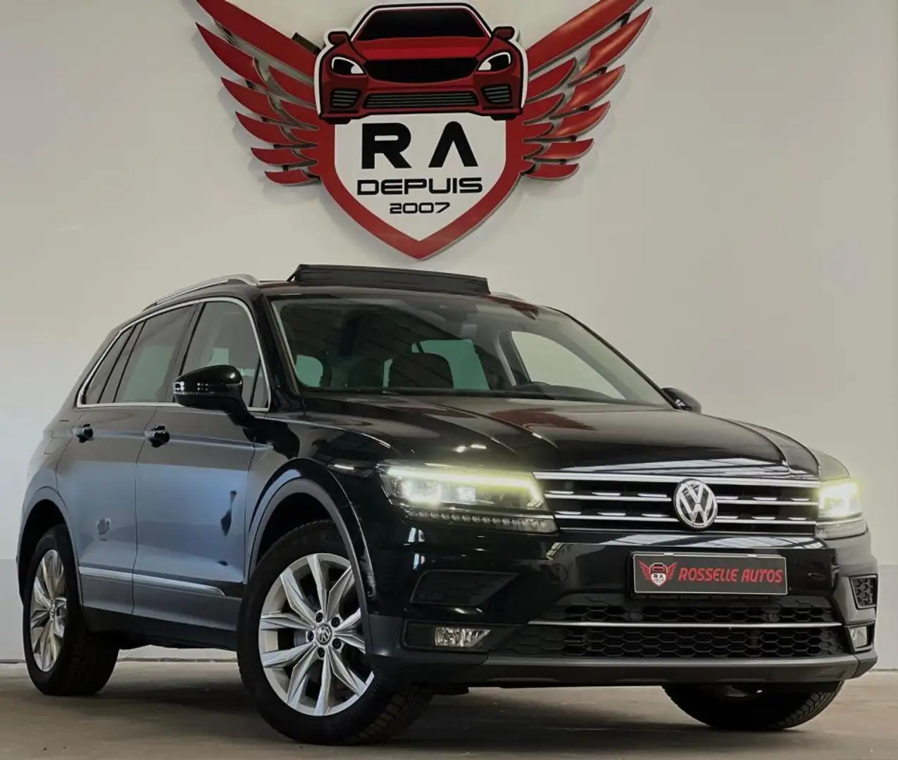 Volkswagen Tiguan 2.0 TDI 190CH 4MOTION DSG7 Noir - 1