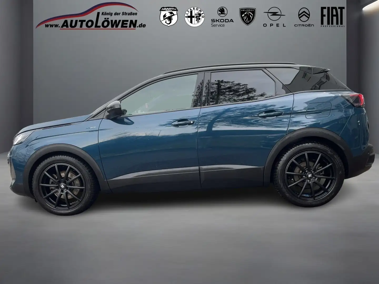 Peugeot 3008 GT Pack Hybrid 225 Bleu - 2