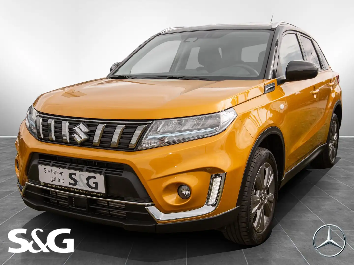 Suzuki Vitara 1.4 DITC Hybrid Comfort Totwink+Spurhalte Geel - 1
