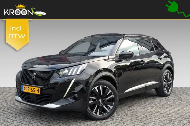 Peugeot e-2008 EV GT 50kWh 3-Fase SOH 90% Panorama Leer