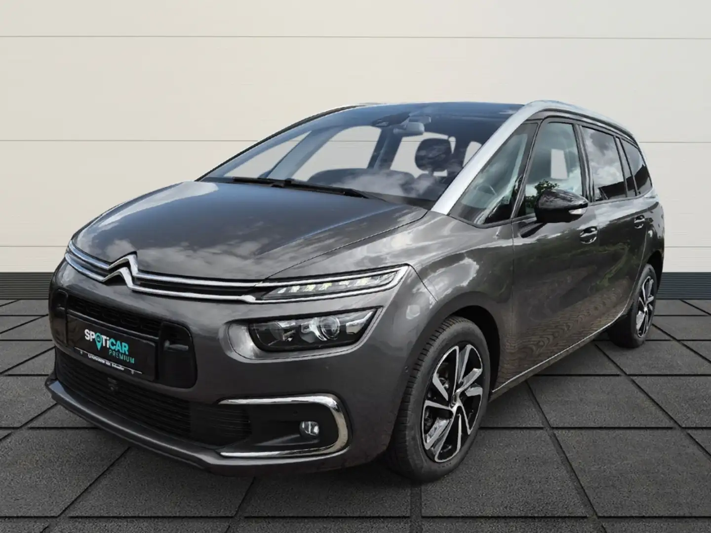 Citroen Grand C4 SpaceTourer BlueHDi 130 EAT8 Shine Pack 7-Sitzer Navi 360° Kam Grau - 2
