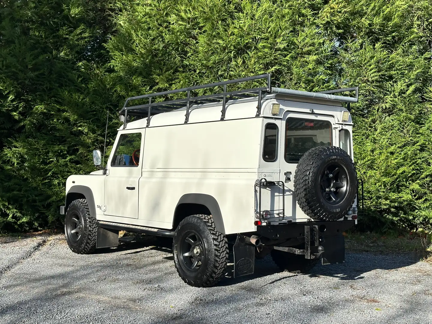 Land Rover Defender 110 Td5 Sportstuur/3-Zit/Lichtevracht Blanc - 2