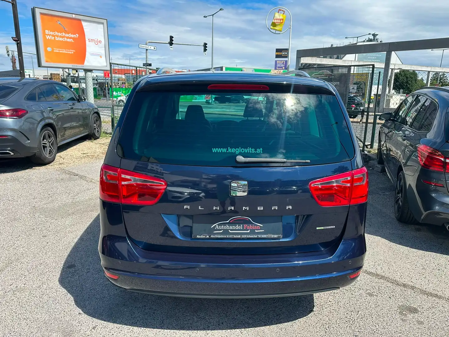 SEAT Alhambra Style 2,0 TDI CR 140PS Kamera Sitzheizung Xenon Blau - 2