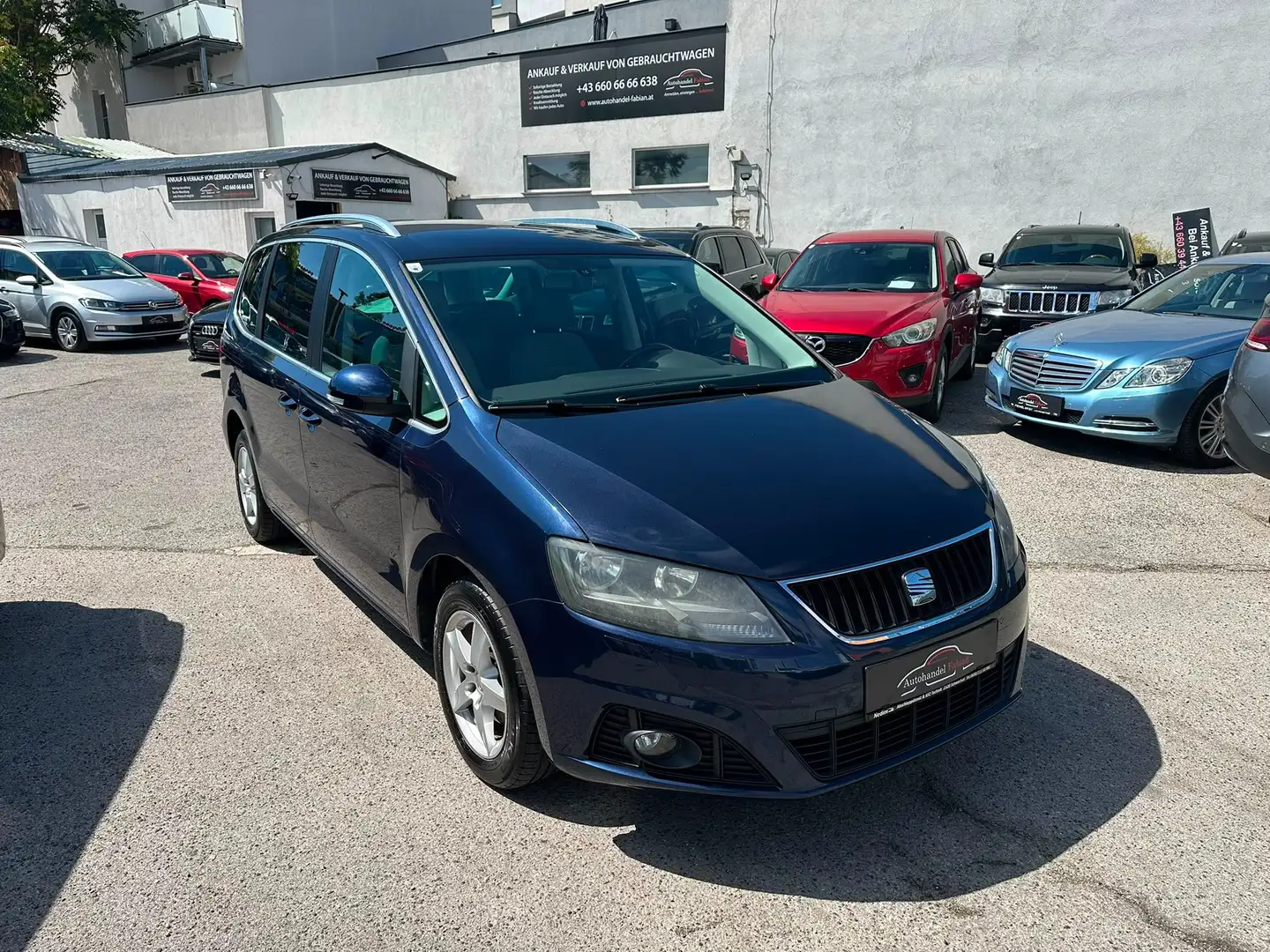 SEAT Alhambra Style 2,0 TDI CR 140PS Kamera Sitzheizung Xenon Blau - 1