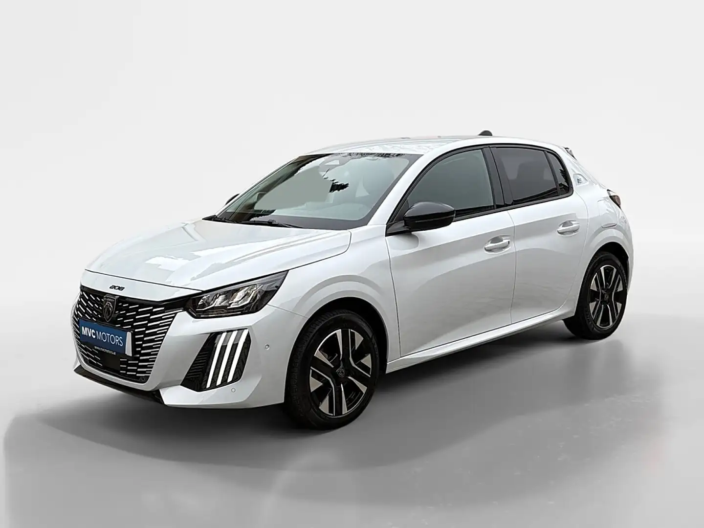 Peugeot e-208 136PS 50kWh Allure Weiß - 1