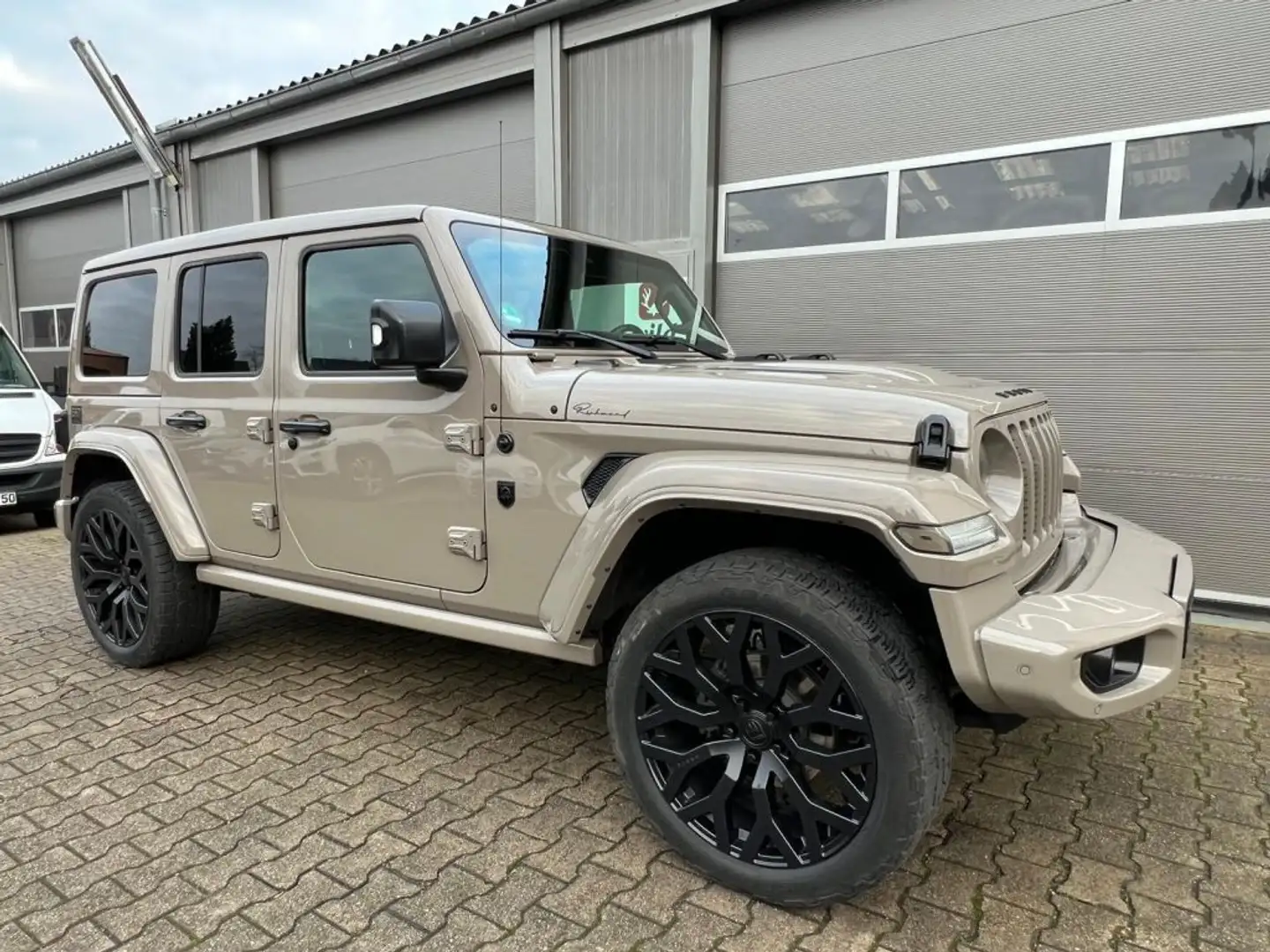 Jeep Wrangler Unlimited 2.0T GME 80 Aniversario 8ATX Beżowy - 1