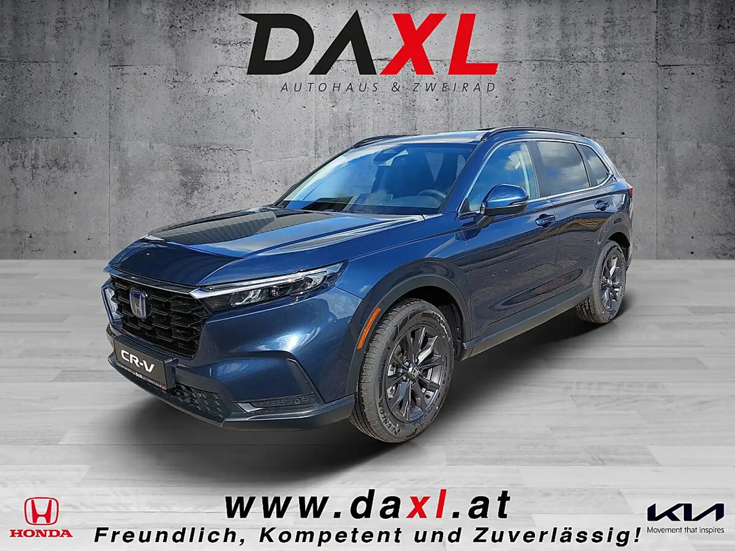 Honda CR-V 2,0 i-MMD e:HEV Advance AWD Aut. Blau - 1