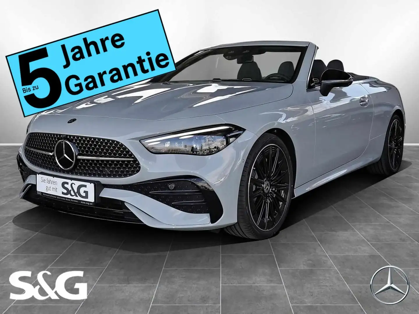 Mercedes-Benz CLE 300 4M Cabrio AMG Dist+360°+DIG-LED+Standhzg Gri - 1