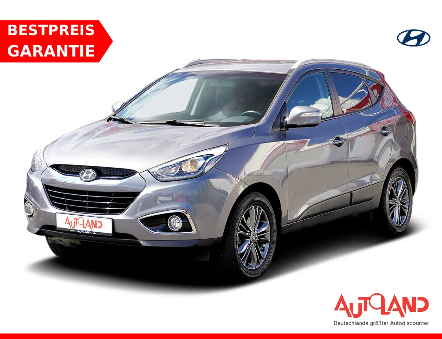 Hyundai iX35 1.6 FIFA Edition 2WD Klimaaut. Tempomat PDC Grau - 1