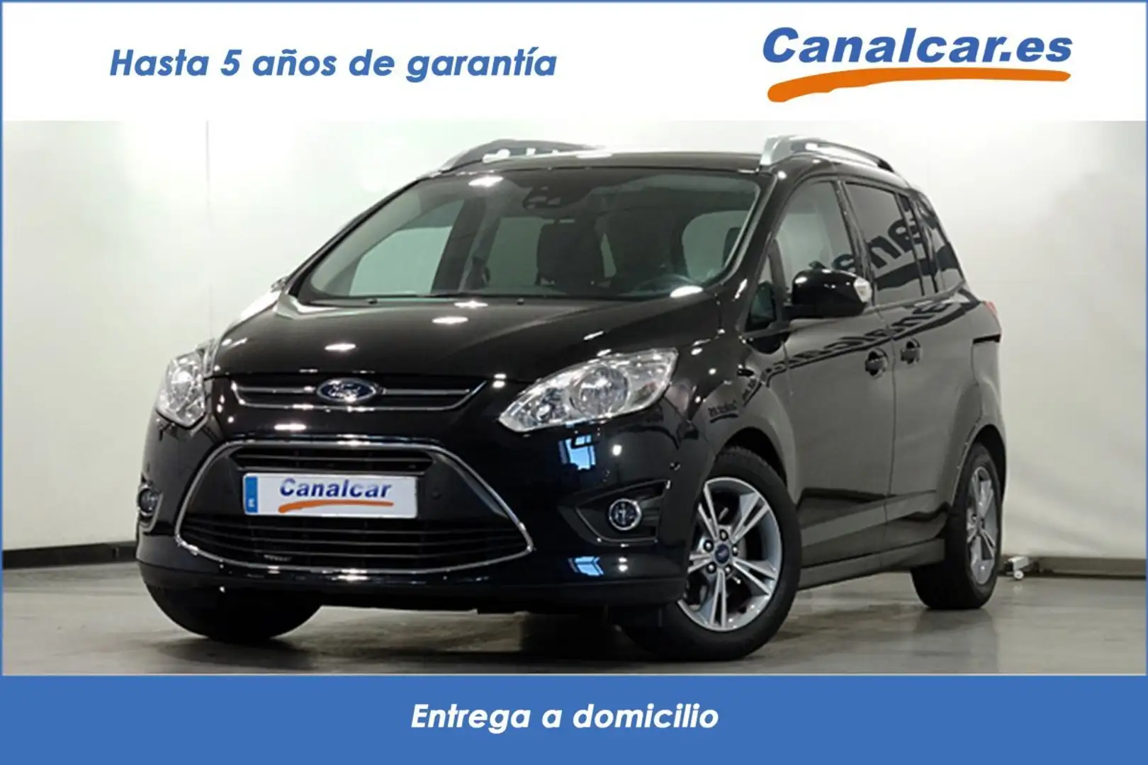 Ford Grand C-Max 1.0 Ecoboost Auto-S&S Edition 125 Negro - 1