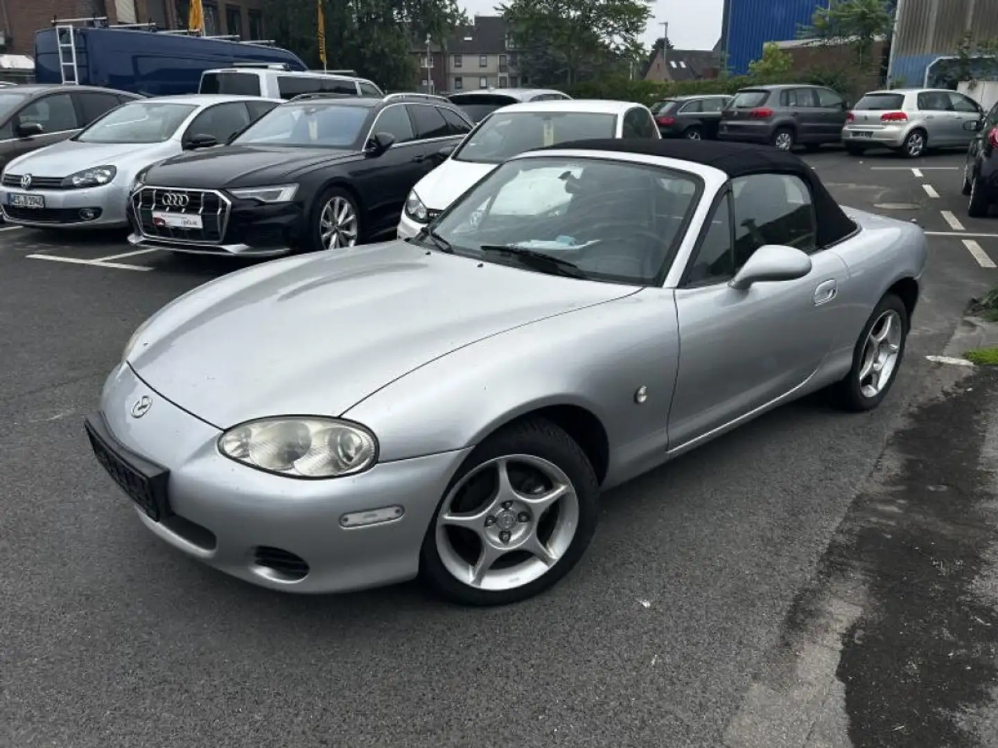 Mazda MX-5 Comfort Cabrio Leder Alufelgen Silber - 1