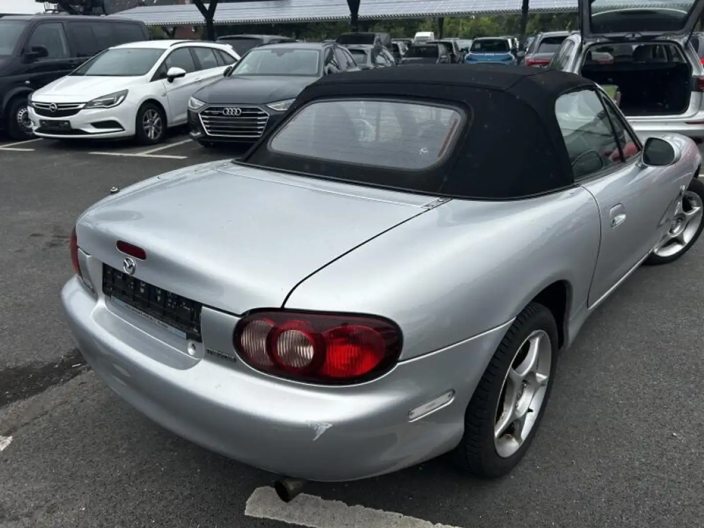 Mazda MX-5 Comfort Cabrio Leder Alufelgen Silber - 2
