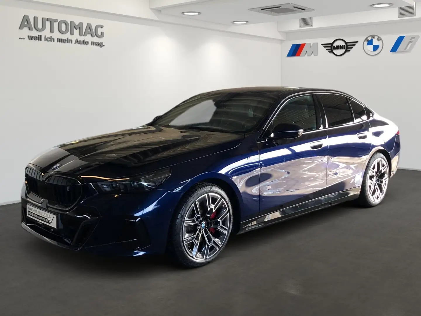 BMW i5 eDrive40 *Limousine*  M Sportpaket Pro*Live Cockpi Bleu - 1