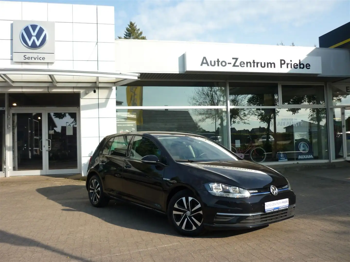 Volkswagen Golf VII 1,5l TSI IQ.DRIVE+Navi+Sitzh.+ACC+Klima Noir - 1