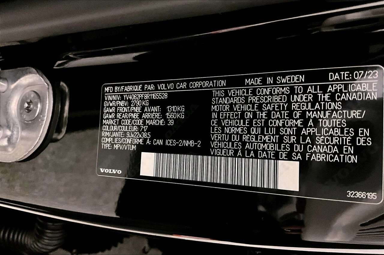 2024 Volvo XC90 ULTIMATE BRIGHT BOWERS & WILKINS - 22'' WHEELS - F thumb 35