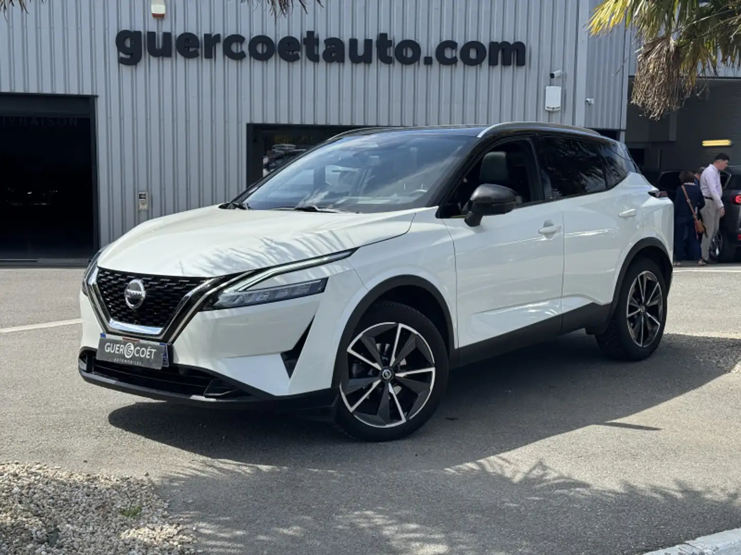 Nissan Qashqai 1.3 MILD HYBRID 158CH TEKNA XTRONIC Blanc - 2