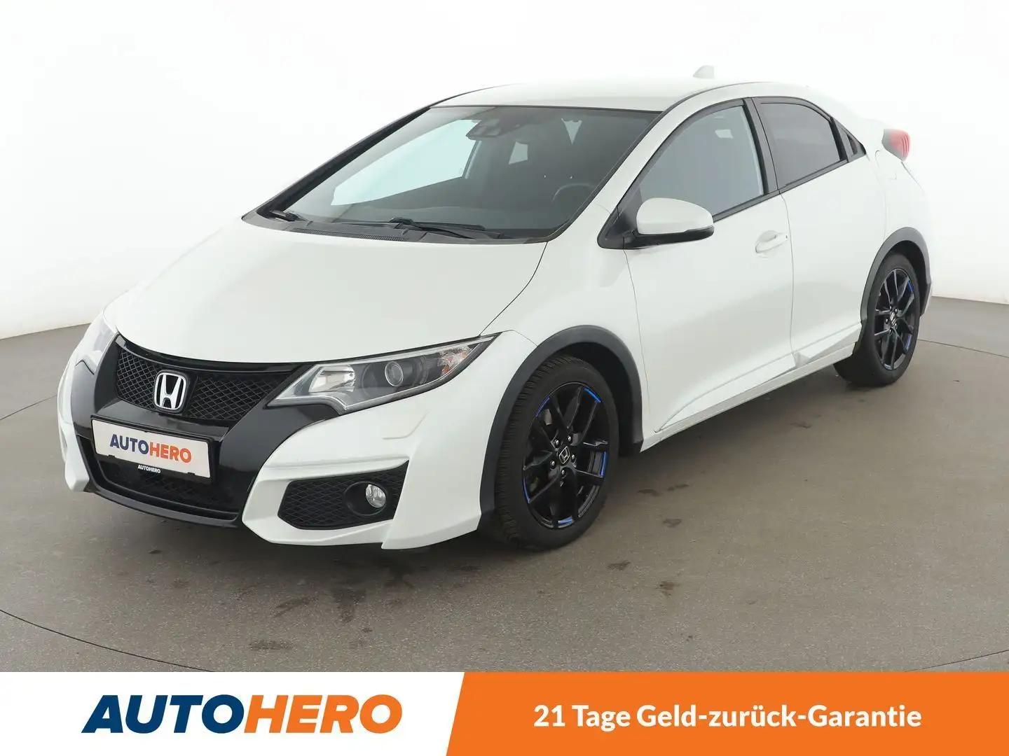 Honda Civic 1.4 Sport *NAVI*TEMPO*CAM*SHZ*ALU* Weiß - 1