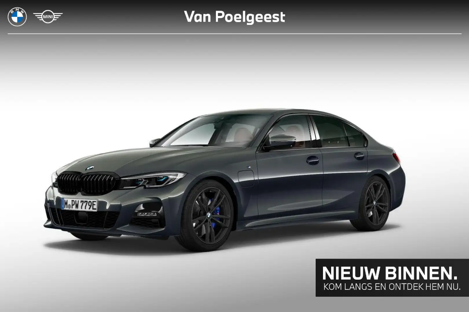 BMW 330 3 Serie Sedan 330e Innovationspakket Model M Sport Grau - 1