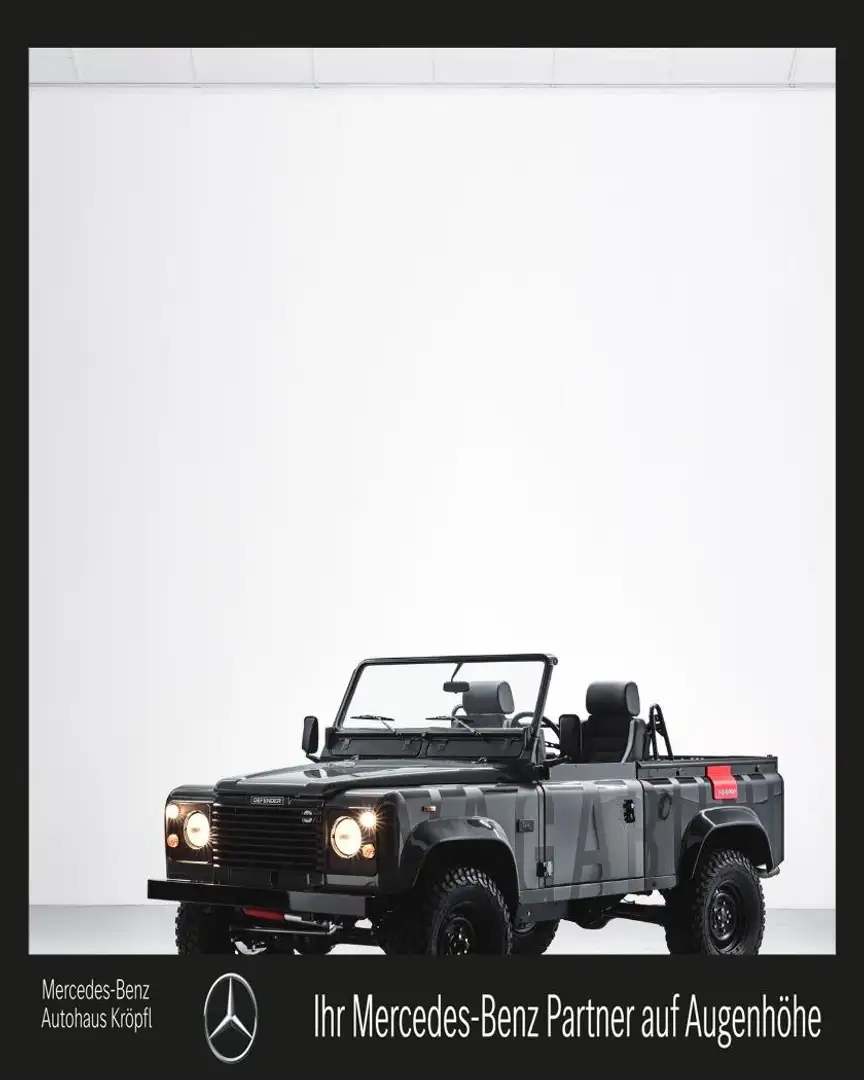 Land Rover Defender 90 V8 Einzelstück Grau - 1