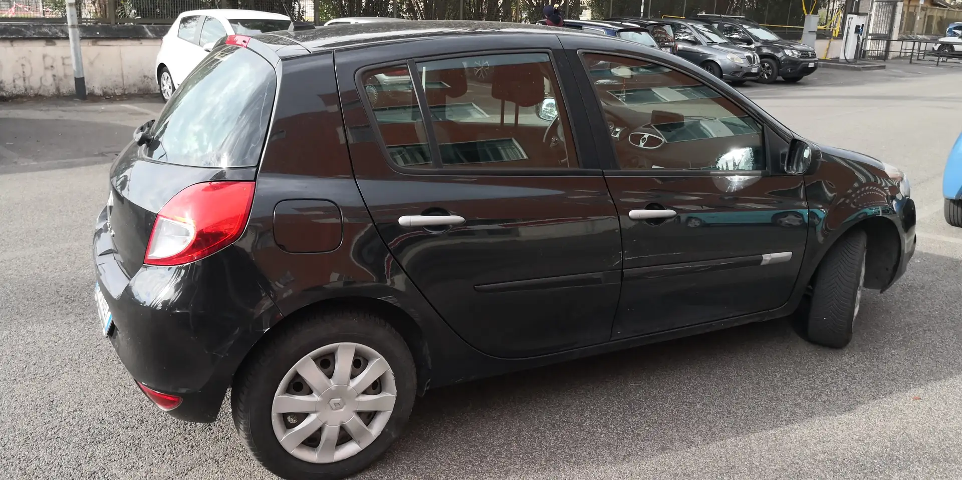Renault Clio Clio III 2009 5p 1.2 16v Dynamique Gpl Nero - 2