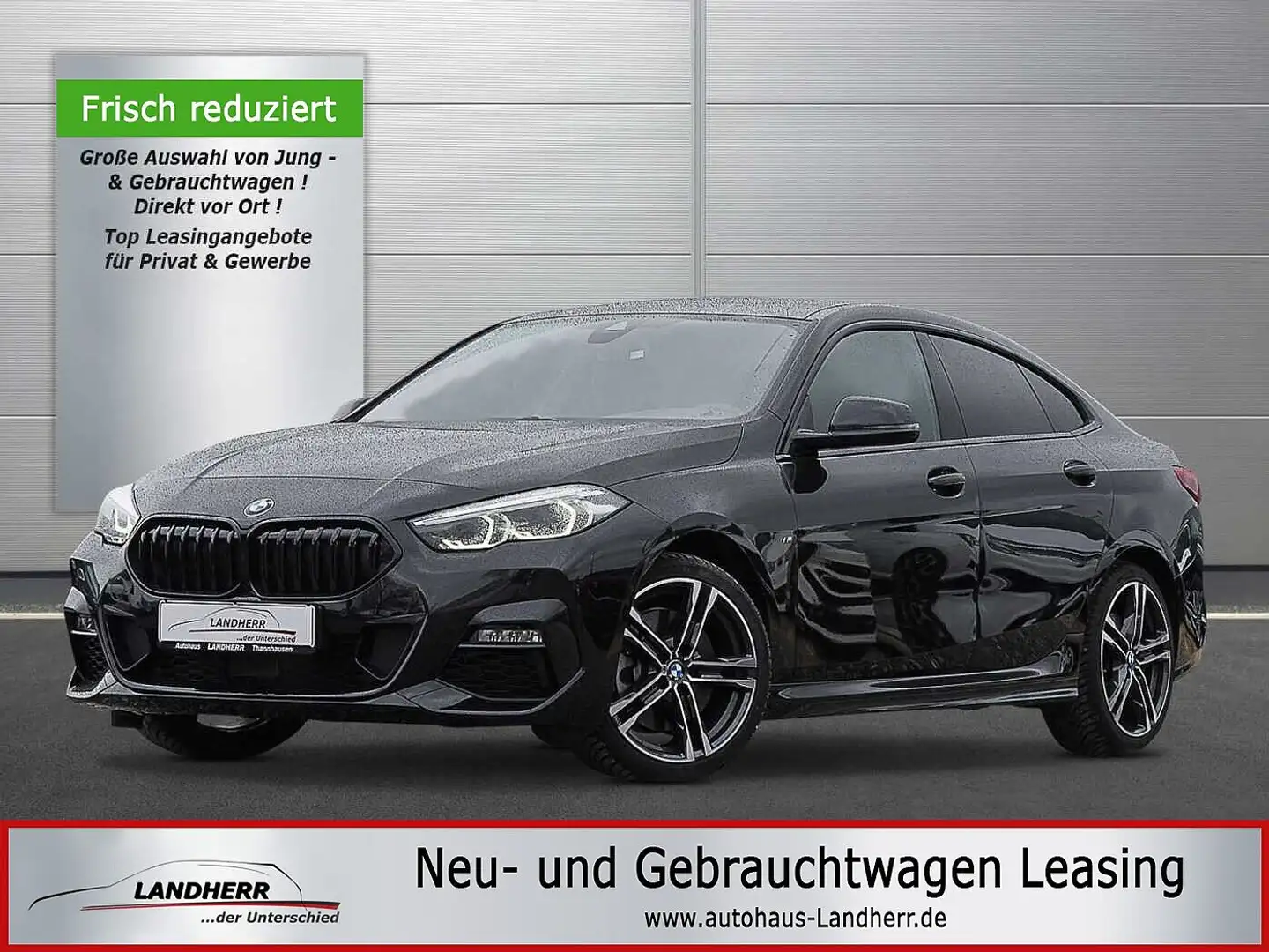 BMW 220 d Gran Coupe M Sport *LED/SHZ/Navi/Carplay* Schwarz - 1