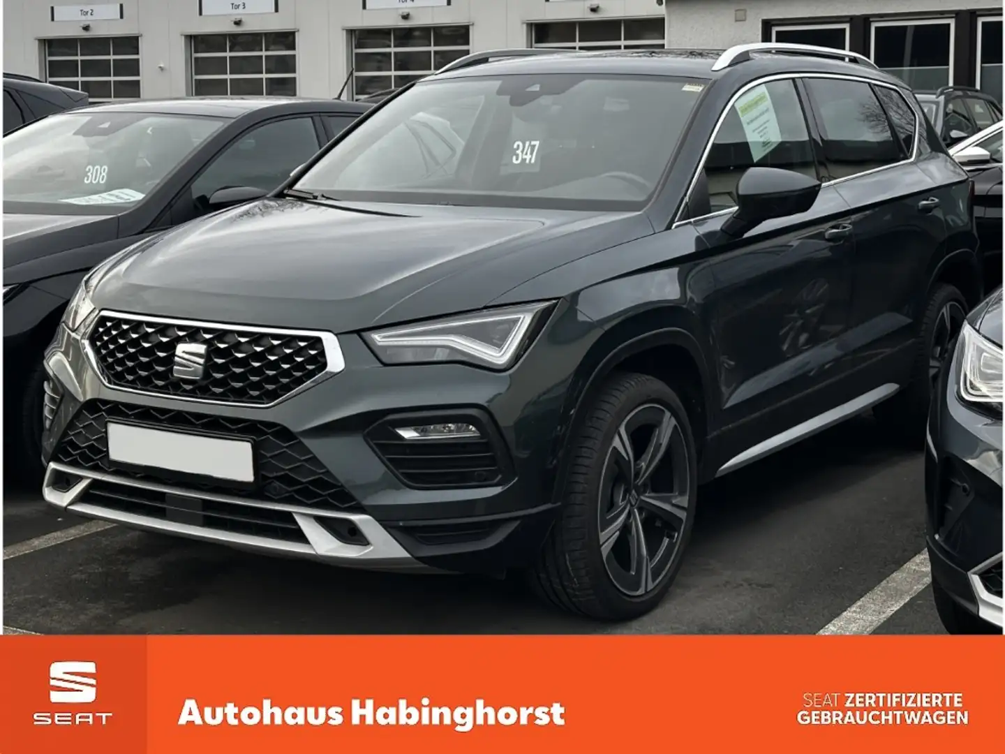 SEAT Ateca 1.5 TSI Xperience AHK ACC SHZ LED Beats FullLink Grün - 1