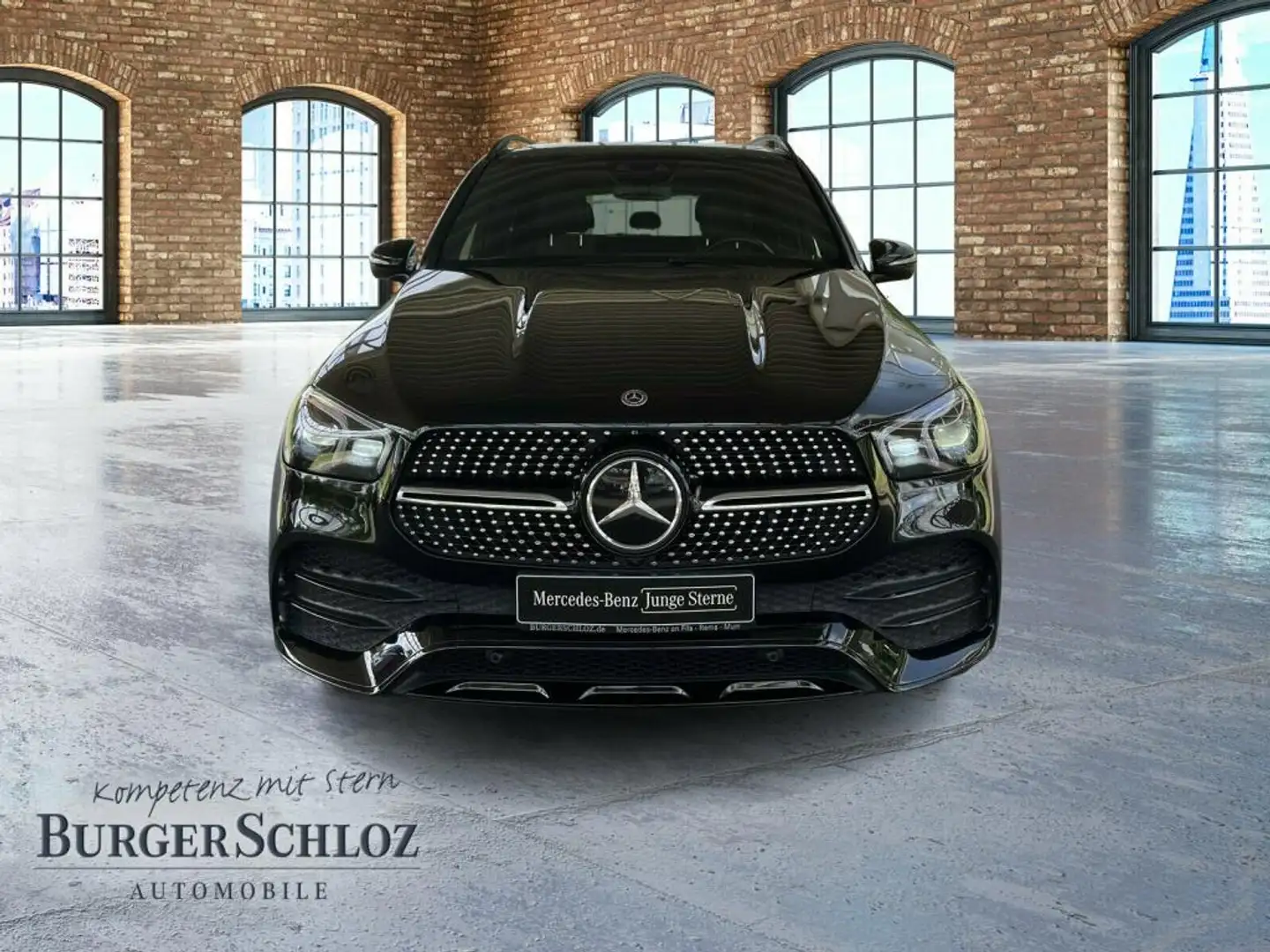 Mercedes-Benz GLE 450 4M AMG Pano Night STH LM ACC 4xSHZ PDC Negru - 2