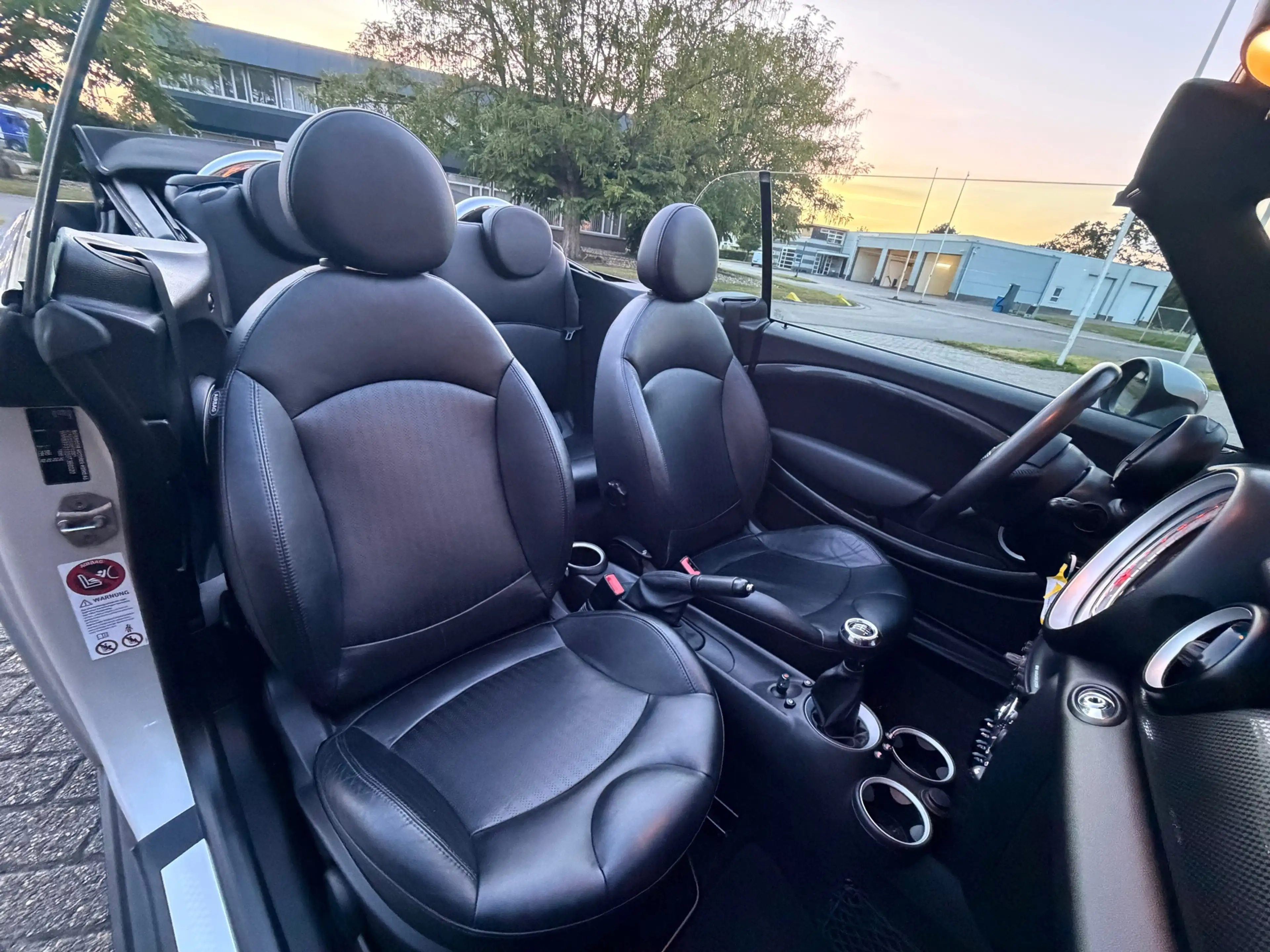MINI Cooper S Cabrio 1.6 Chili White Silver Nav/Cruise Stoelverw Leer V — photo 25