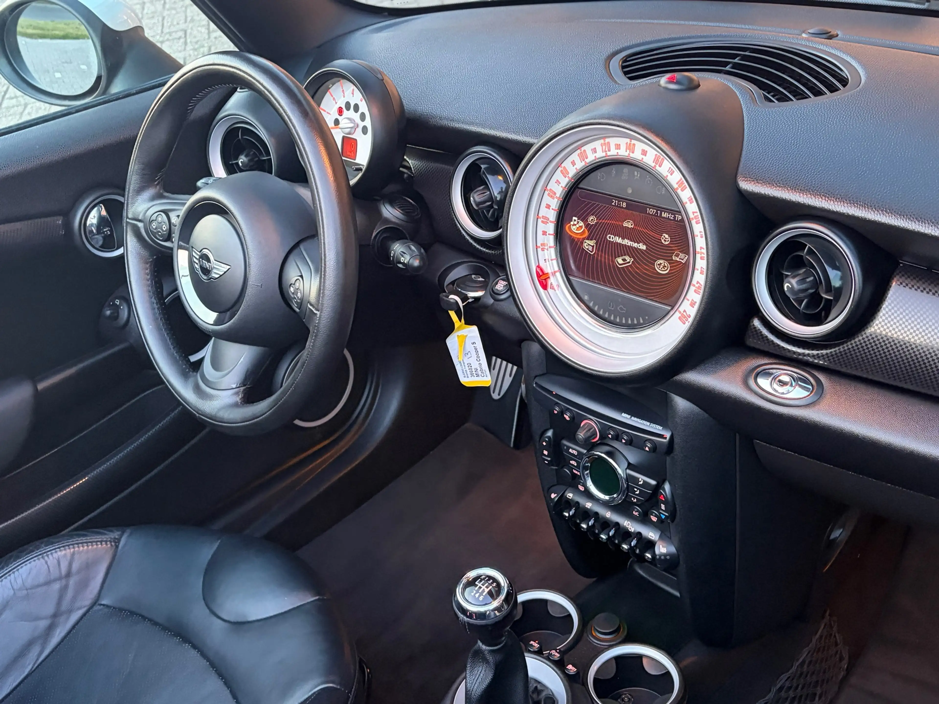 MINI Cooper S Cabrio 1.6 Chili White Silver Nav/Cruise Stoelverw Leer V — photo 3