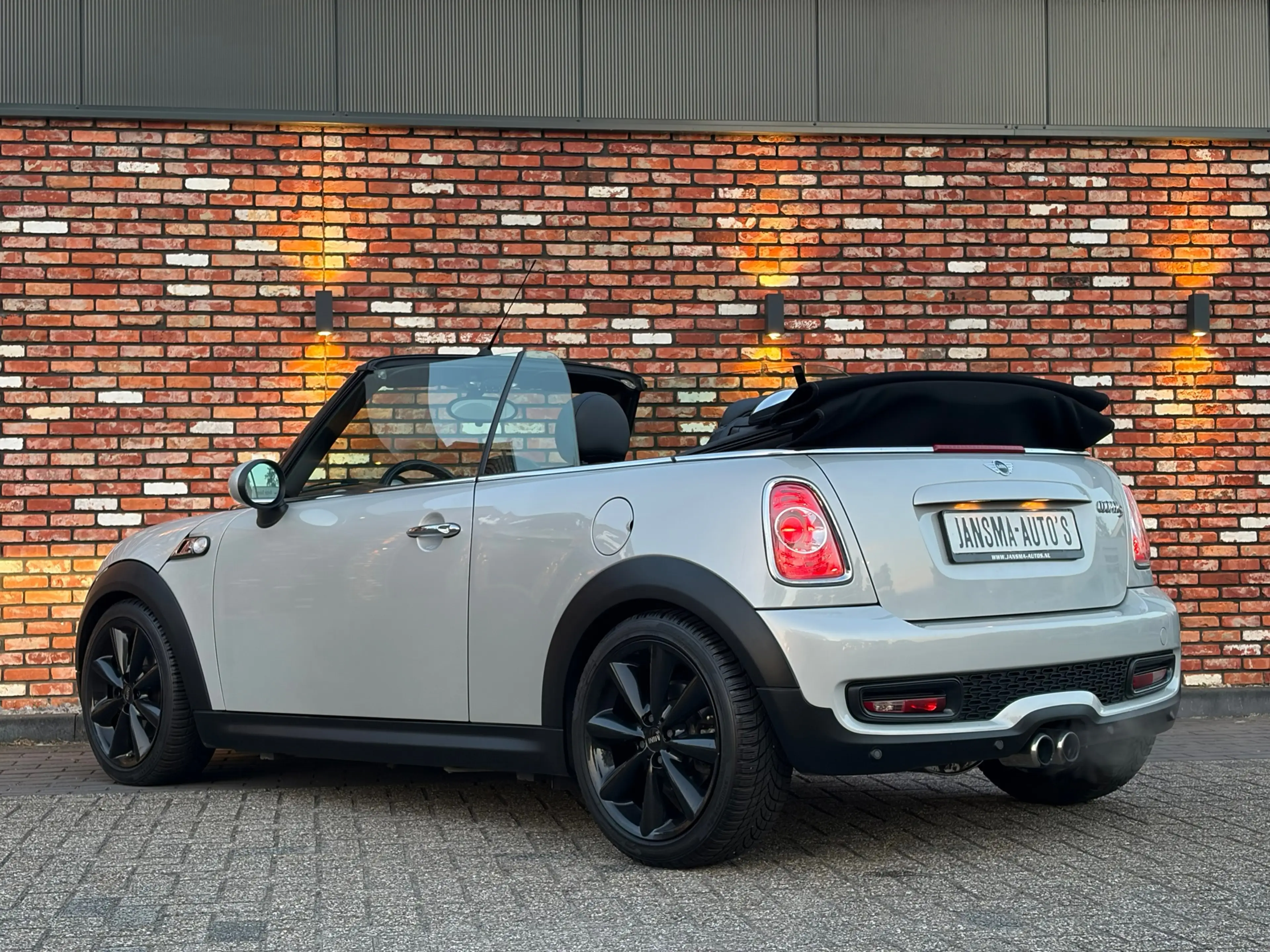 MINI Cooper S Cabrio 1.6 Chili White Silver Nav/Cruise Stoelverw Leer V — photo 2