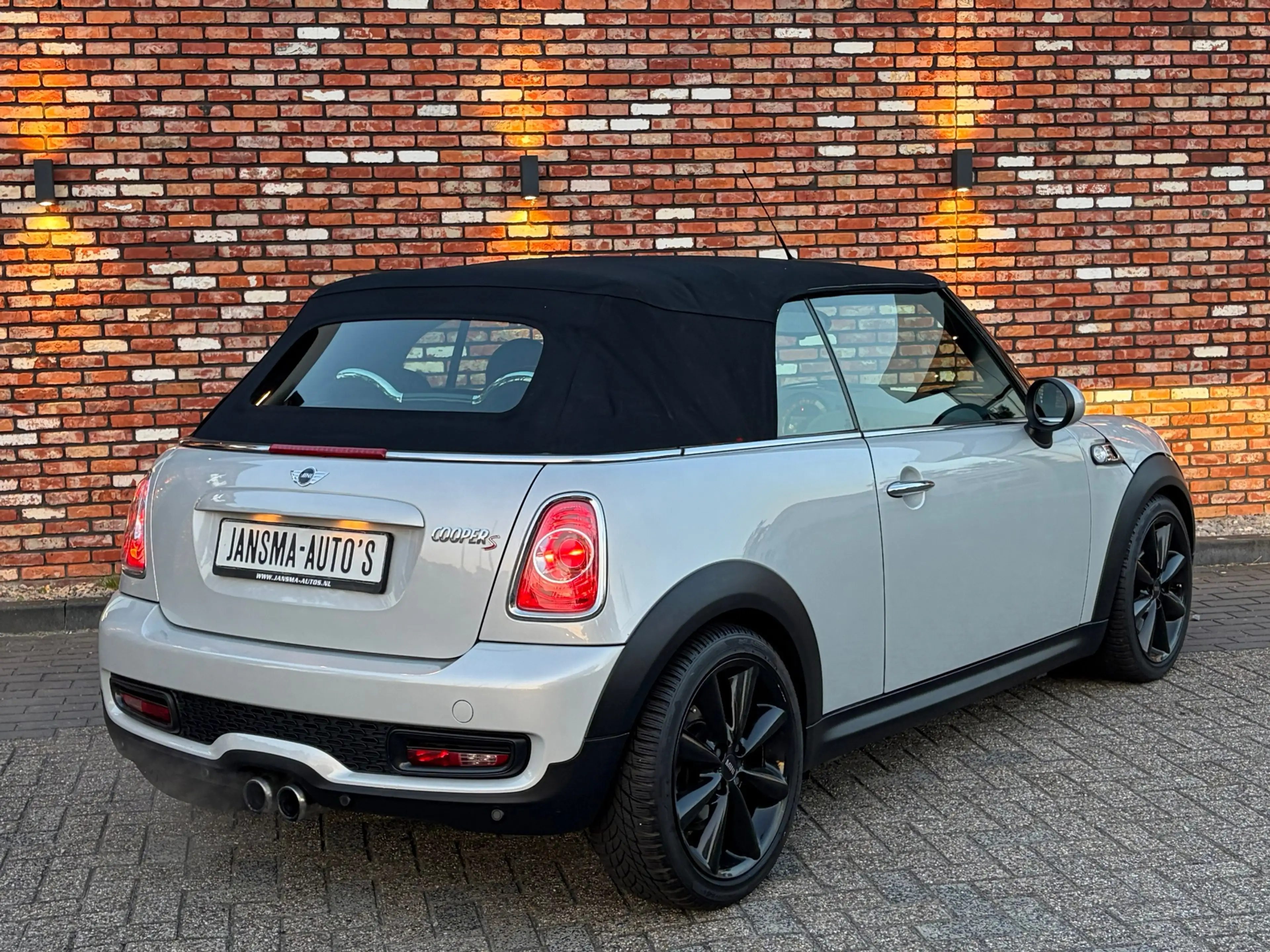 MINI Cooper S Cabrio 1.6 Chili White Silver Nav/Cruise Stoelverw Leer V — photo 28