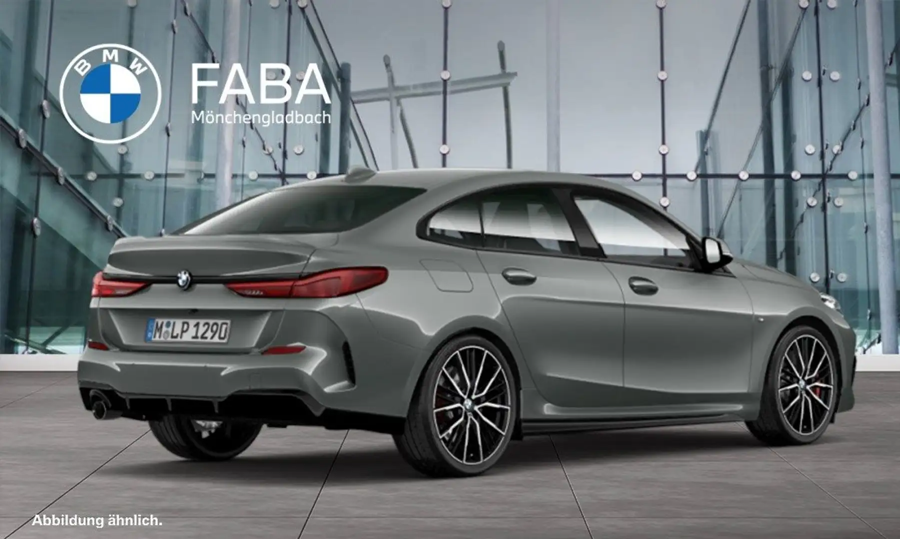 BMW 218 i Gran Coupé M Sport HK HiFi DAB WLAN RFK Grau - 2