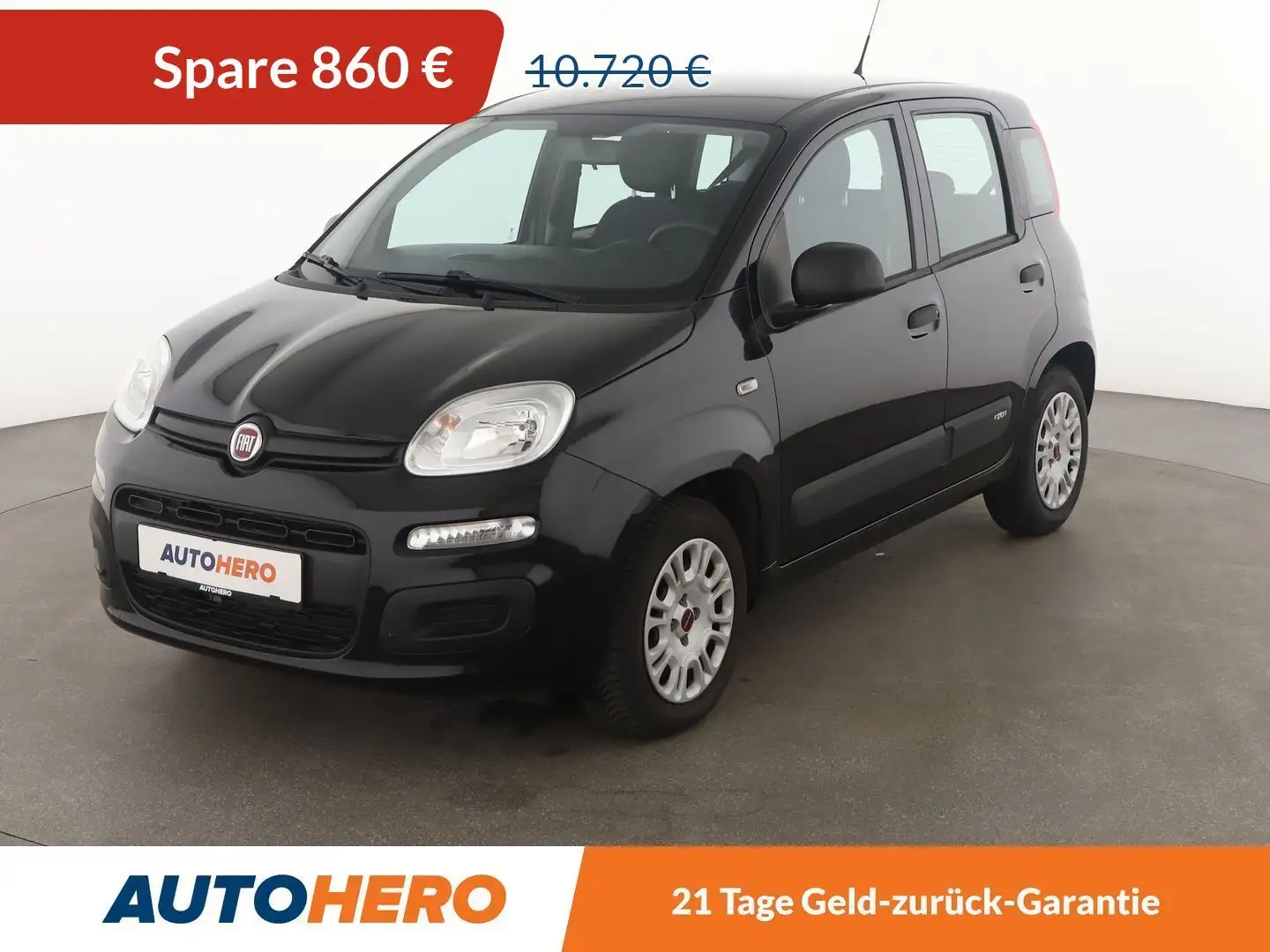 Fiat Panda 1.2 Easy*KLIMA*GARANTIE*CD-PLAYER* Schwarz - 1