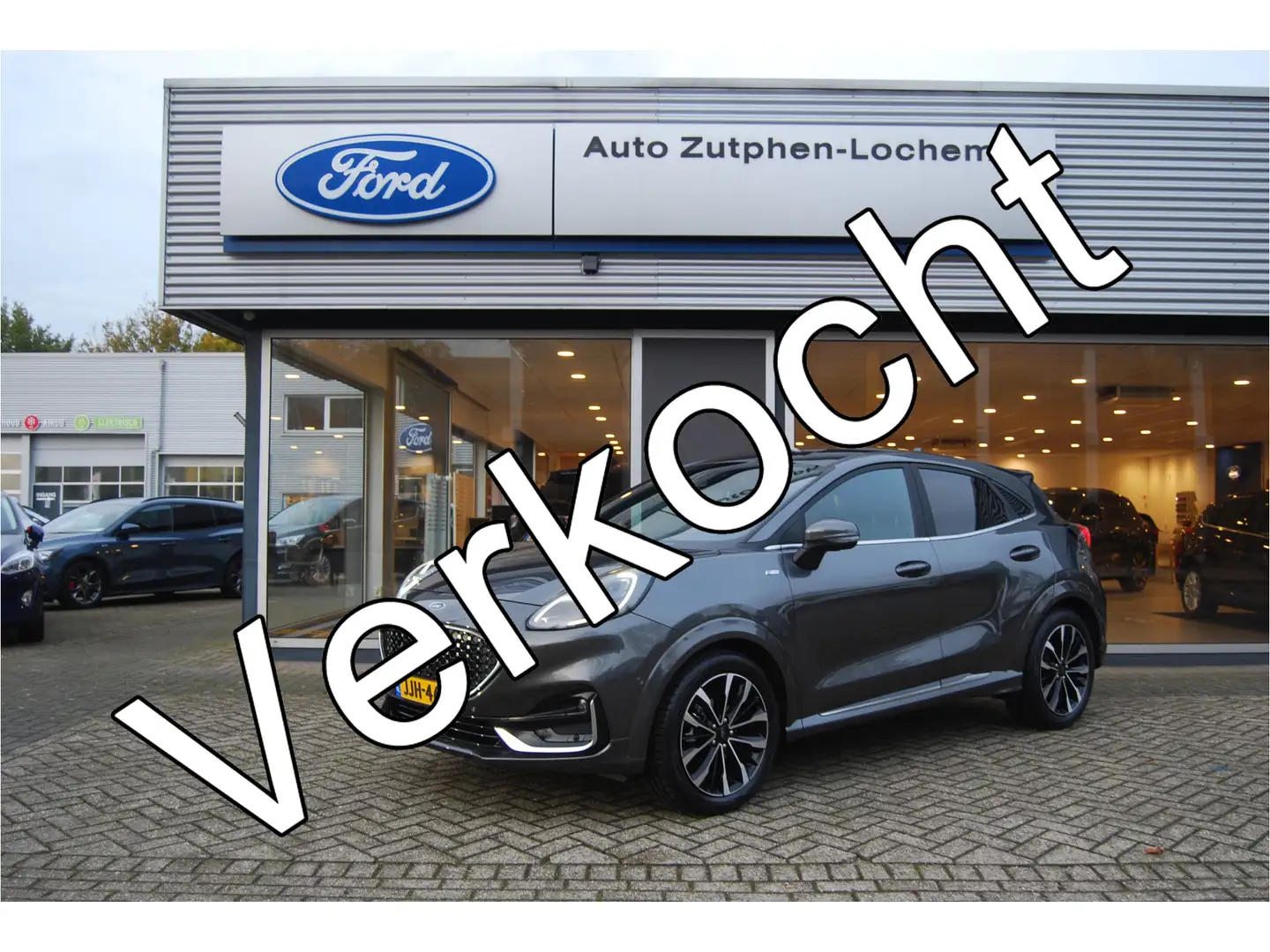 Ford Puma 1.0 EcoBoost Hybrid 155PK ST-Line X Vignale Automa Gris - 1