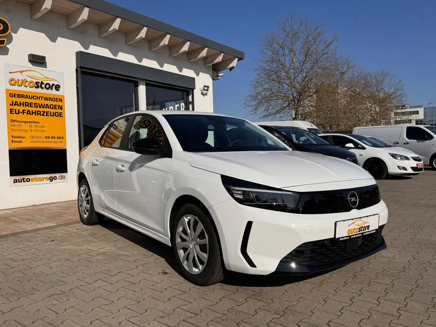 Opel Corsa F 1.2 Turbo Edition 74 kW (101 PS), Autom. 8-Ga... Weiß - 2