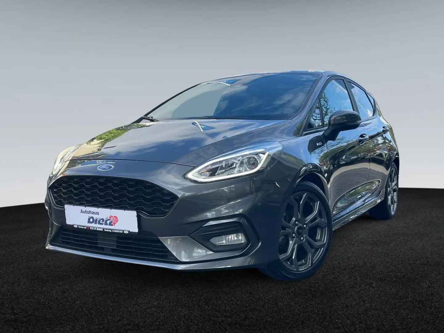 Ford Fiesta 1.0 EcoBoost ST-Line - PDC*AppLink*Winter Gris - 2