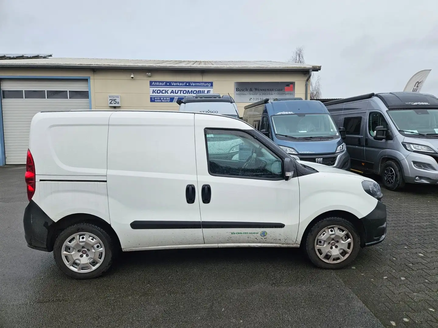 Fiat Doblo Doblò Basis Kasten Weiß - 1