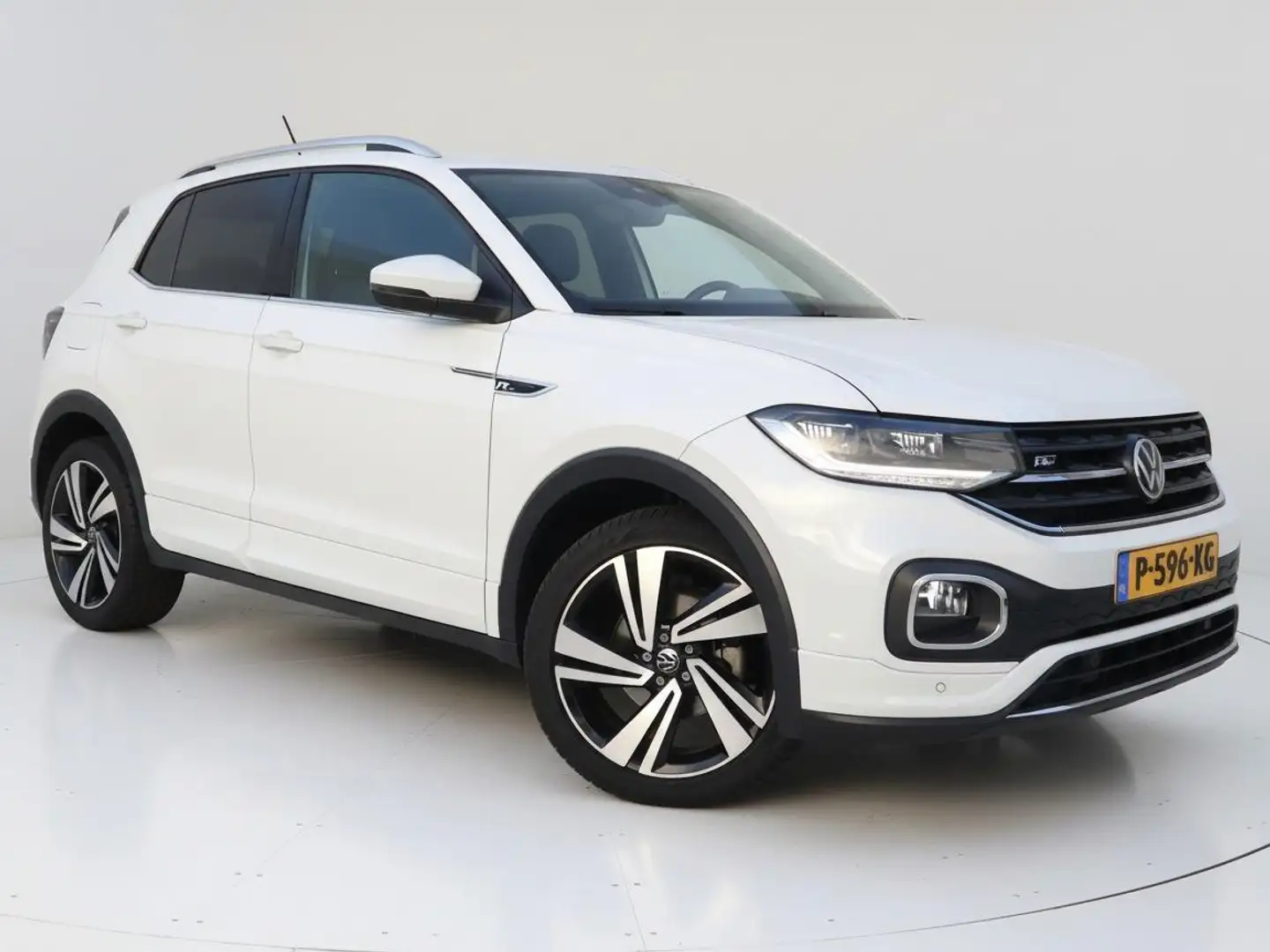 Volkswagen T-Cross 1.0 TSI R-Line | Clima | Adapt. Cruise | Apple Car Weiß - 2