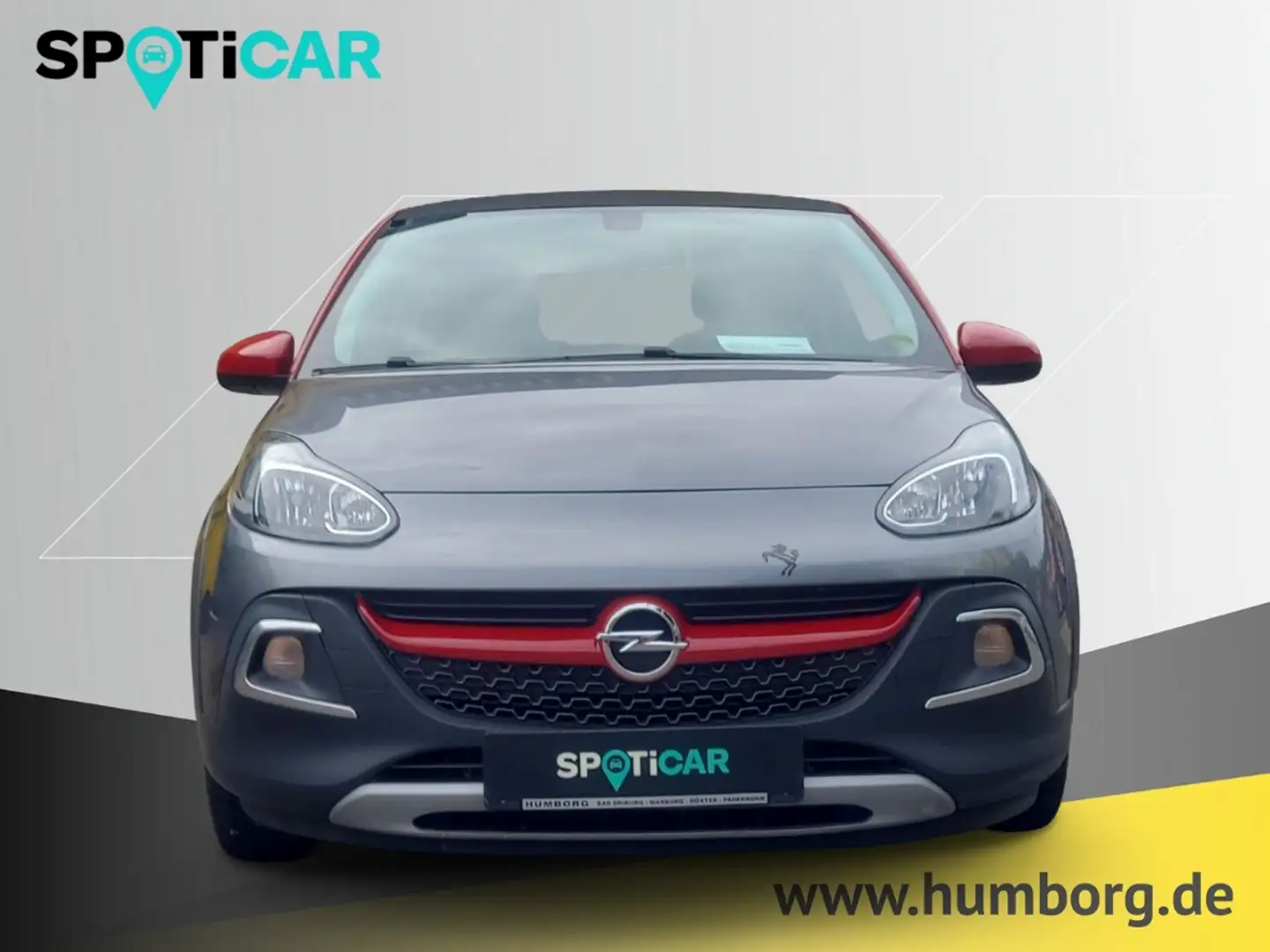 Opel Adam Rocks 1.4 Turbo S Faltdach Apple CarPlay Android A Gris - 2