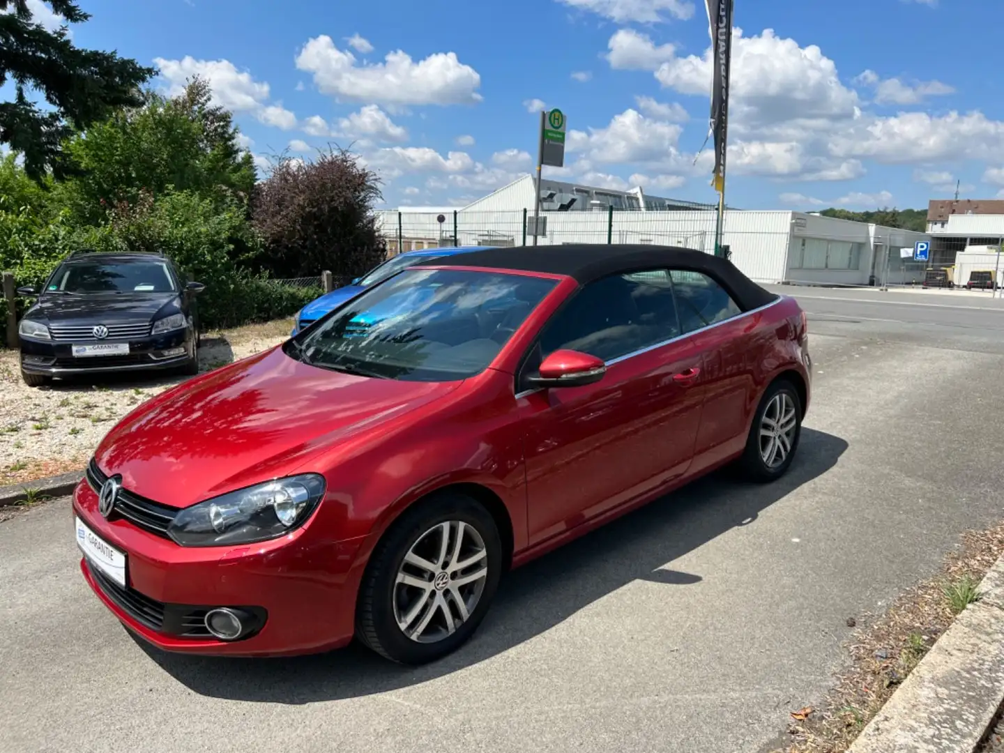 Volkswagen Golf VI  Cabriolet BMT 1.Hand Rot - 1