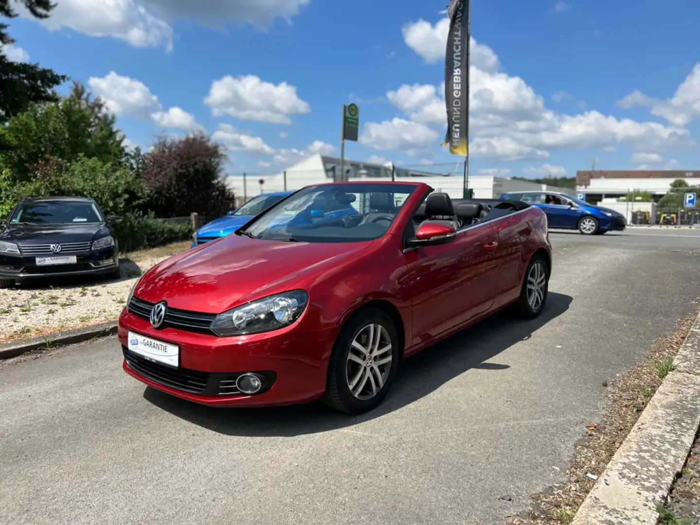 Volkswagen Golf VI  Cabriolet BMT 1.Hand Rot - 2