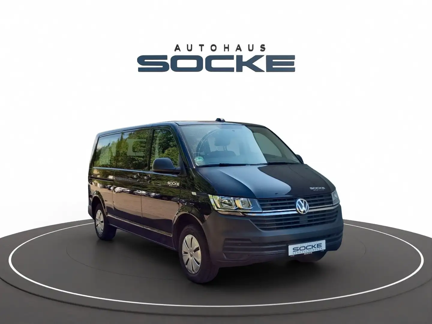 Volkswagen T6 Kombi T6.1 Kombi 2.0 TDI lang/9Sitze/Navi/AHZV Noir - 1